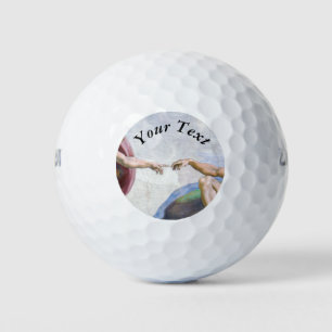 Pelotas De Golf Miguel Ángel - Creación de Adam aislado