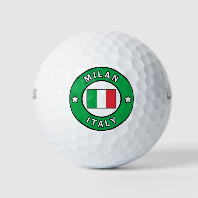 Pelotas De Golf Milán Italia (Anverso)