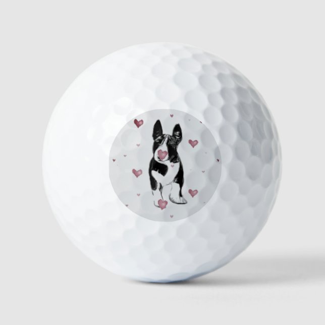 PELOTAS DE GOLF MINI HEARTS (Anverso)