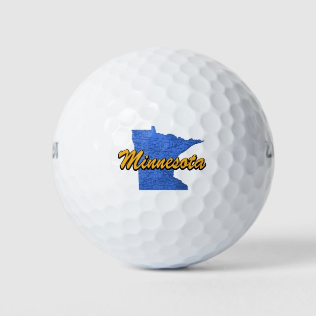 Pelotas De Golf Minnesota (Anverso)