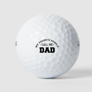 Pelotas De Golf Mis favoritos me llaman papá
