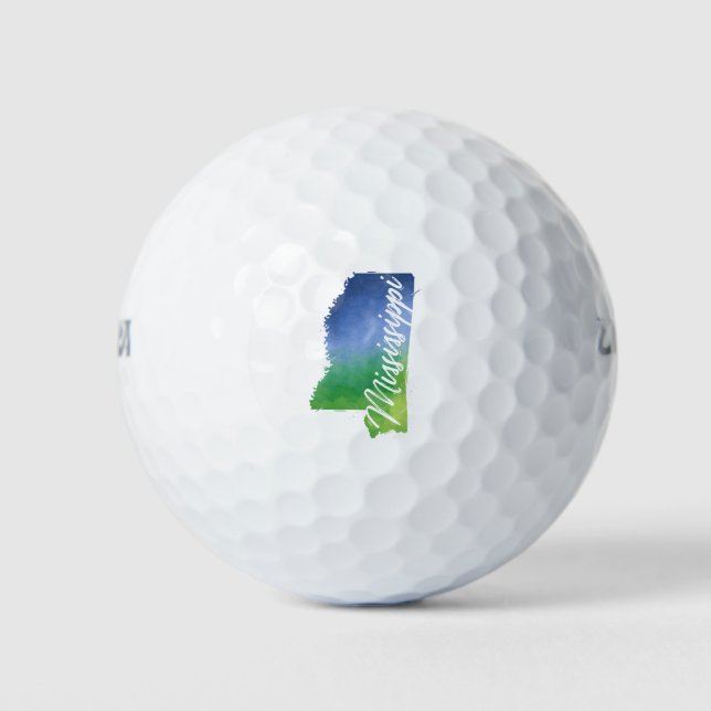 Pelotas De Golf Misisipi (Anverso)