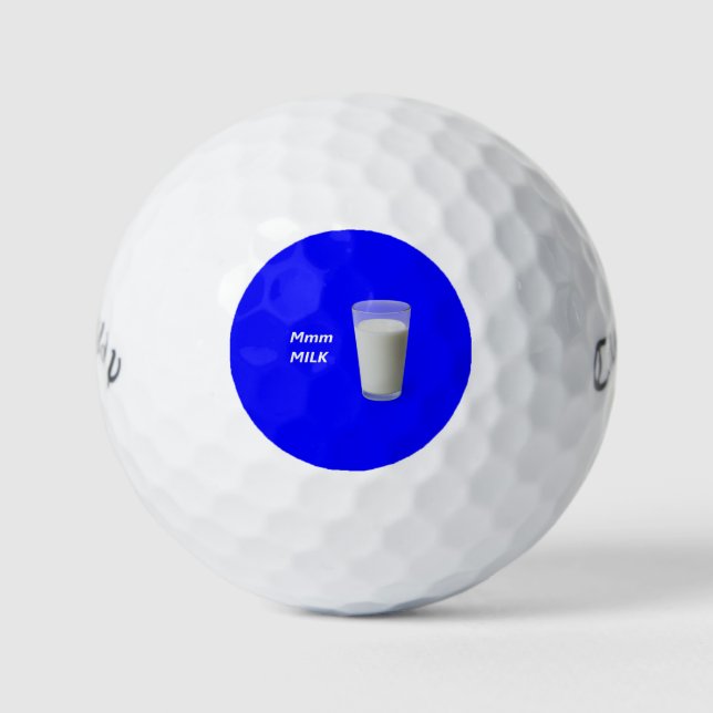 Pelotas De Golf Mmm MILK (Anverso)