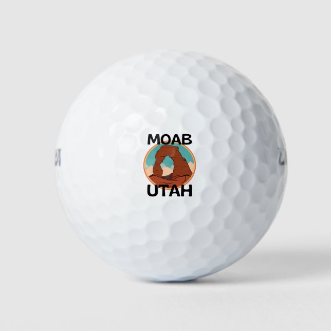 PELOTAS DE GOLF MOAB UTAH (Anverso)