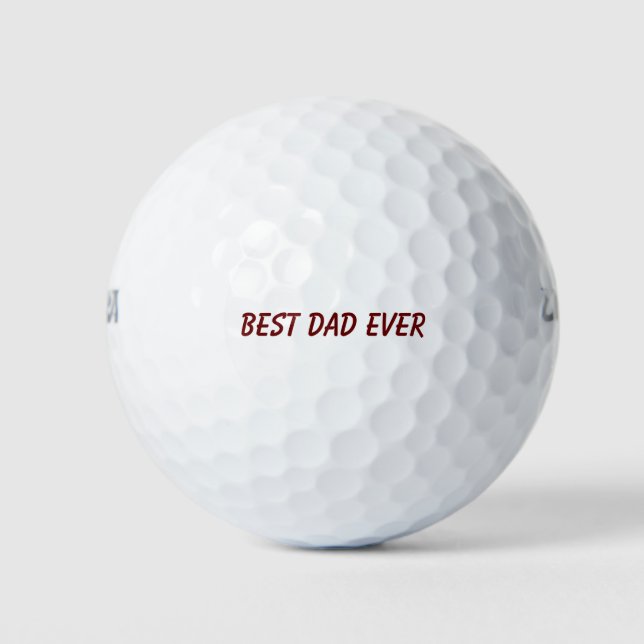 Pelotas De Golf Moda de regalo de cumpleaños del Día del Padre Mej (Anverso)