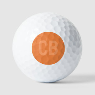 Pelotas De Golf Moda de tendencia Fresca Tangerine Golf Balls