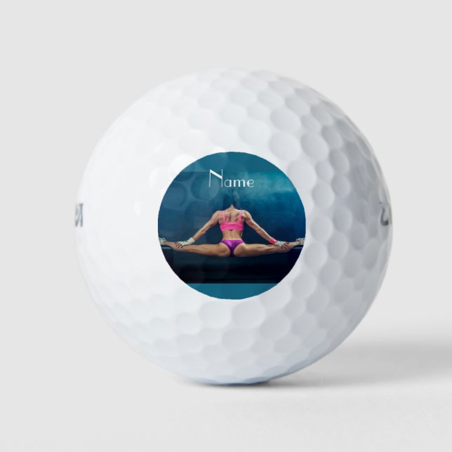 Pelotas De Golf Modelo De Gimnasio Femenino Split Thunder_Cove (Anverso)