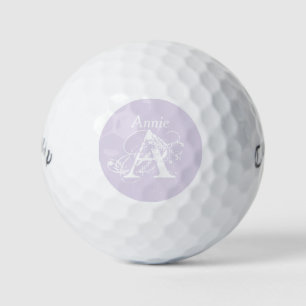 Pelotas De Golf Moderno y elegante lavadora DIY Monograma Golfer b