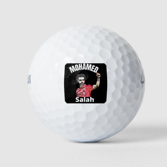 Pelotas De Golf Mohamed Salah (Anverso)