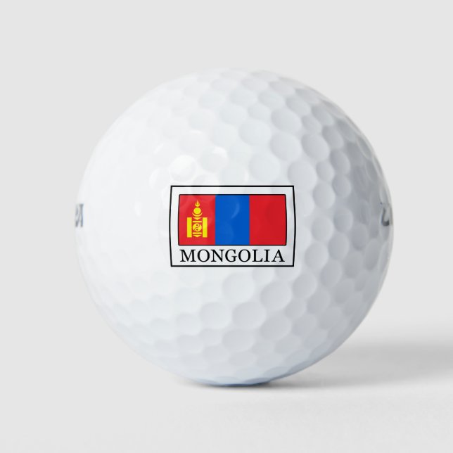 Pelotas De Golf Mongolia (Anverso)