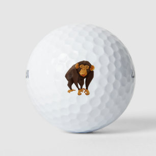 Pelotas De Golf Mono chiflado
