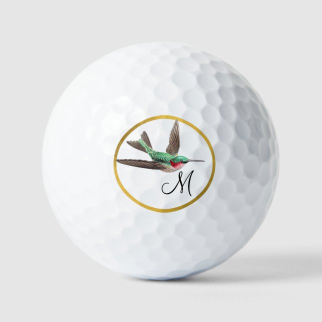 Pelotas De Golf Monograma (Anverso)