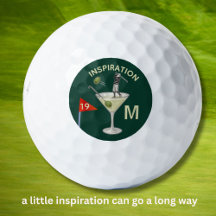 Monograma de Cocktail Inspirador Divertido para la