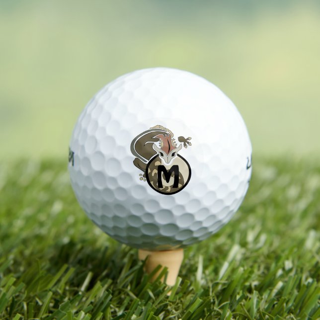 Pelotas De Golf Monograma de Hammerhead Salamander (Camiseta in situ)