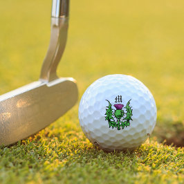 Pelotas De Golf Monograma del Personalizado del silbato escocés