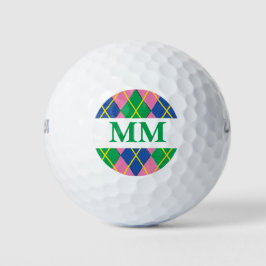 Pelotas De Golf Monograma inicial
