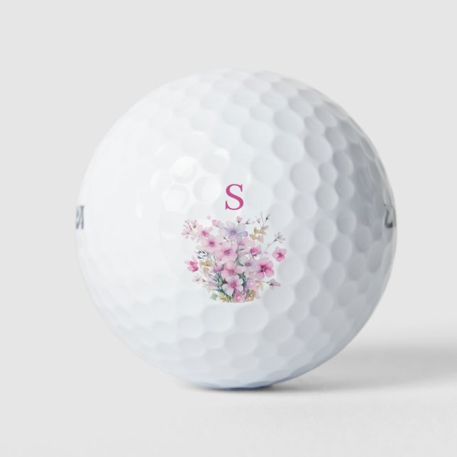 Pelotas De Golf Monograma Invernadero (Anverso)