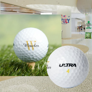 Pelotas De Golf Monograma Personalizado