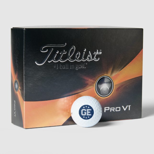 Pelotas De Golf Monograma personalizado Titleist Pro V1 Golf Ball  (Embalaje)