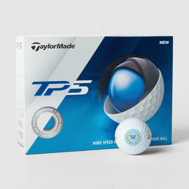 Pelotas De Golf Monograma Taylor Made Golf Balls (Embalaje)