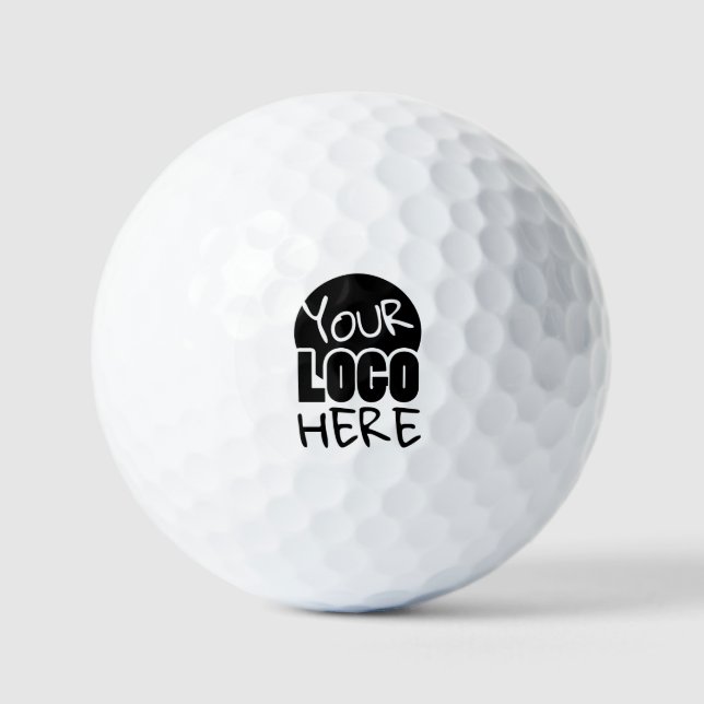 Pelotas de Golf Monogramadas con Mariposa Floral (Anverso)