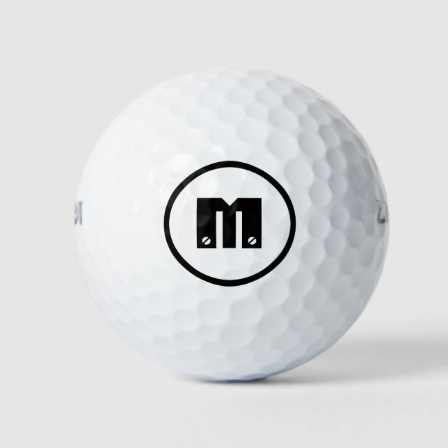Pelotas De Golf Monogramado (Anverso)