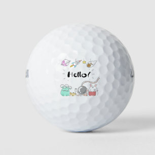 Pelotas De Golf Monstruo del cohete astronauta de juguetes planeta