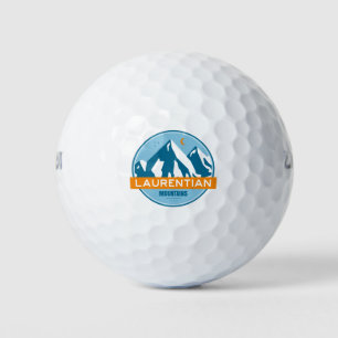 Pelotas De Golf Montañas Laurentianas Quebec Canadá