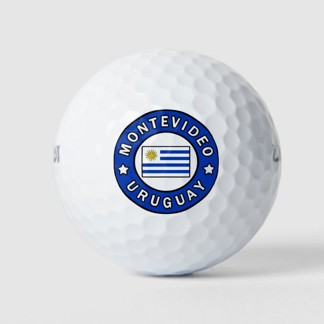 Pelotas De Golf Montevideo Uruguay (Anverso)