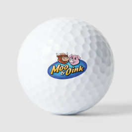 Pelotas de golf Moo & Oink
