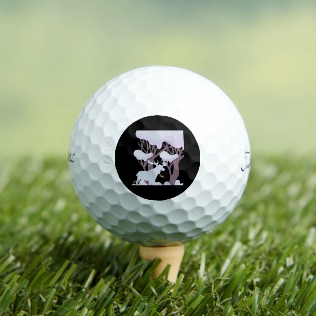 Pelotas De Golf Moose (Camiseta in situ)
