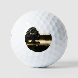 Pelotas De Golf Morning Lake Scene be6 gbcna