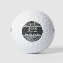 Pelotas De Golf Mosaico gris Piel de serpiente de salida de golf R