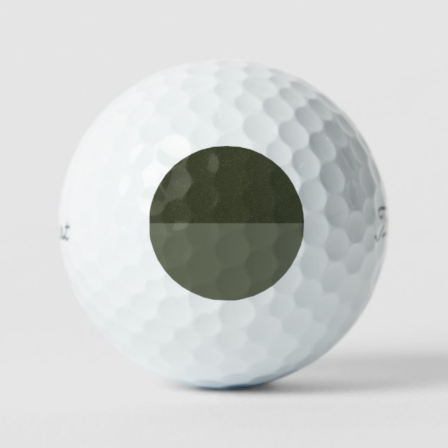 Pelotas De Golf Moss Green Noise Golf Ball - Diseño personalizado (Anverso)