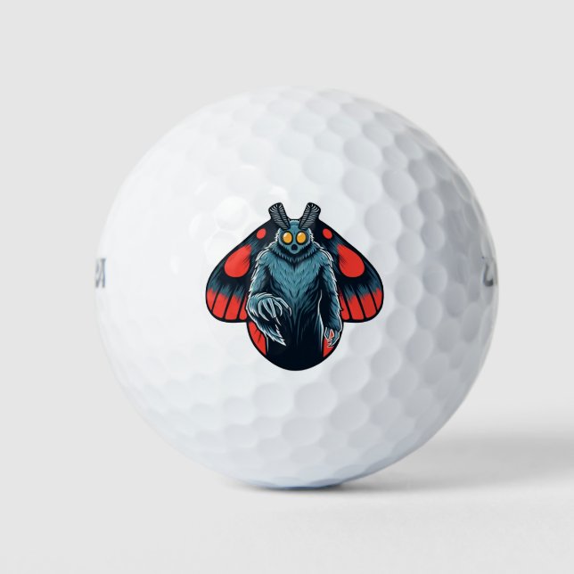 Pelotas De Golf Mothman - Criptozoología de Virginia Occidental (Anverso)