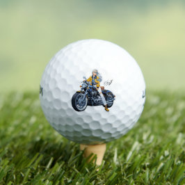 Pelotas De Golf Motociclista de tiempo de aventura WUD Golf Ball