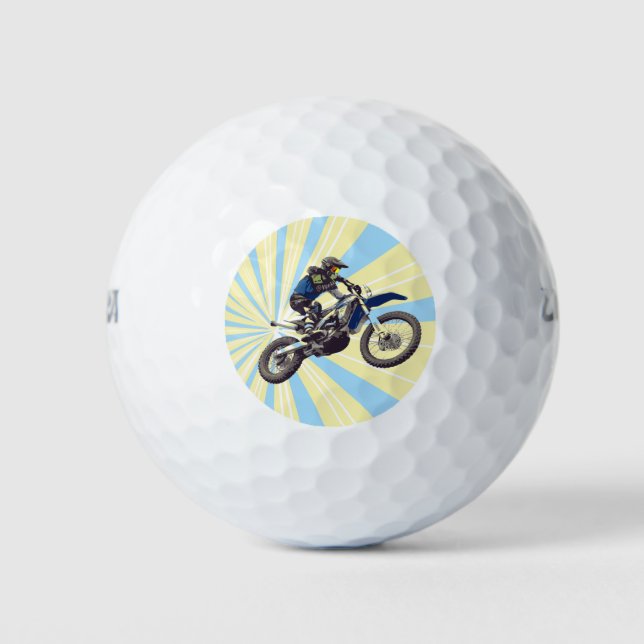 Pelotas De Golf Motocross (Anverso)
