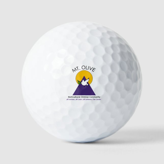 Pelotas De Golf Mt Olive Golf Ball (Anverso)
