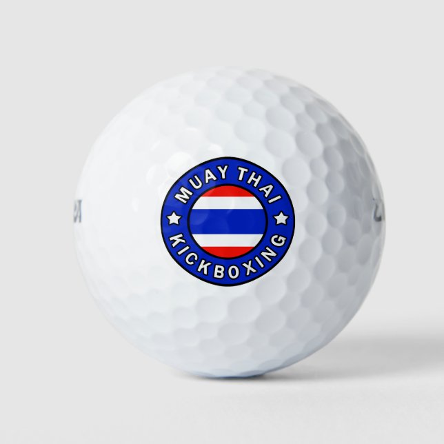 Pelotas De Golf Muay Thai (Anverso)