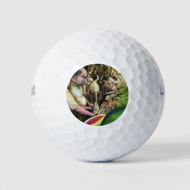 Pelotas De Golf Muchos hombres, muchos melones, Budapest (Anverso)