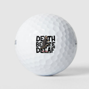 Pelotas De Golf Muerte antes de la sordera