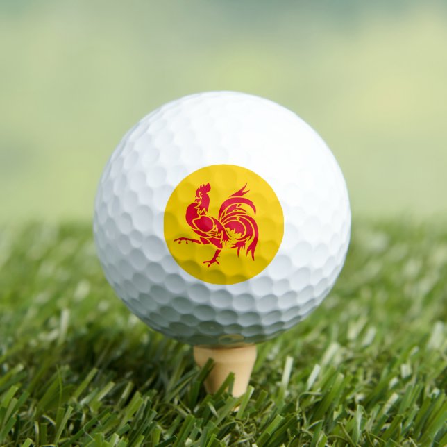 Pelotas De Golf Muestra tus colores - Wallonie (Camiseta in situ)