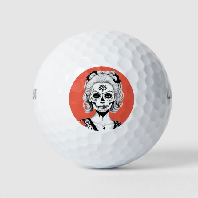 PELOTAS DE GOLF MUJER DE SKULLHEAD (Anverso)