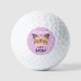 Pelotas De Golf Mujeres, esposa, jefa, supermamá