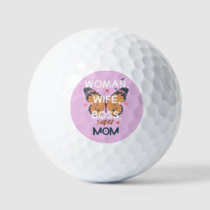 Pelotas De Golf Mujeres, esposa, jefa, supermamá