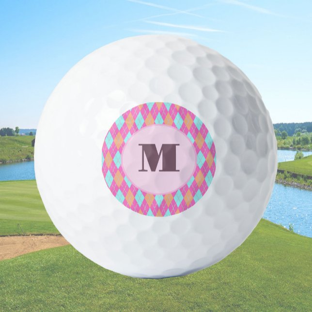 Pelotas De Golf Mujeres monográficas de personalizado de argyle ro (Subido por el creador)