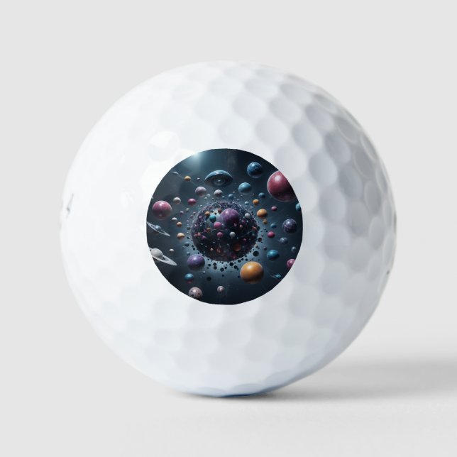 Pelotas De Golf Multiverso de IA (Anverso)