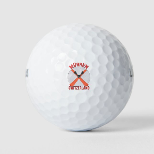 Pelotas De Golf Mürren, Suiza (Anverso)