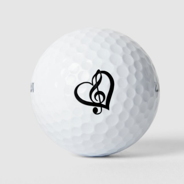 Pelotas De Golf Music G Heart (Anverso)