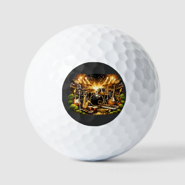 Pelotas De Golf Musical Equipment (Anverso)